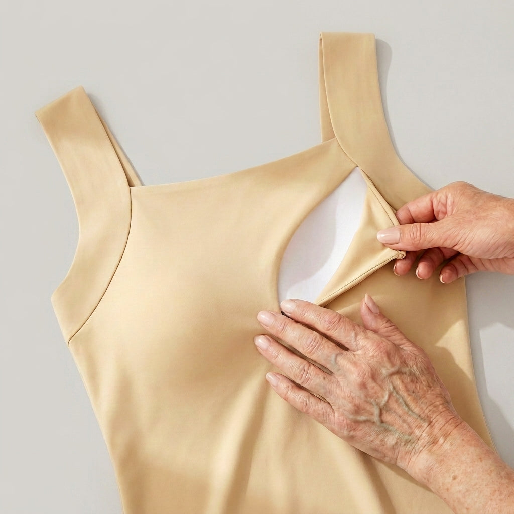 Elsie's Built-in Bra Comfort Tank