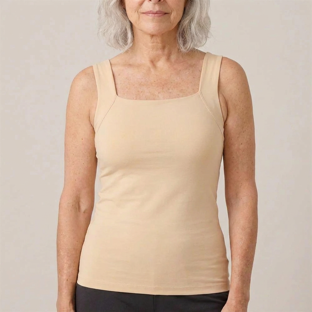 Elsie's Built-in Bra Comfort Tank